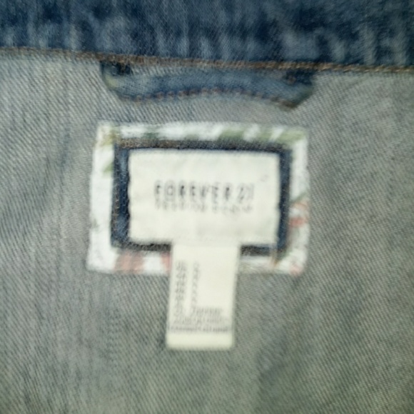 Women's Forever 21 denim vest 1 Small left! - Picture 7 of 8